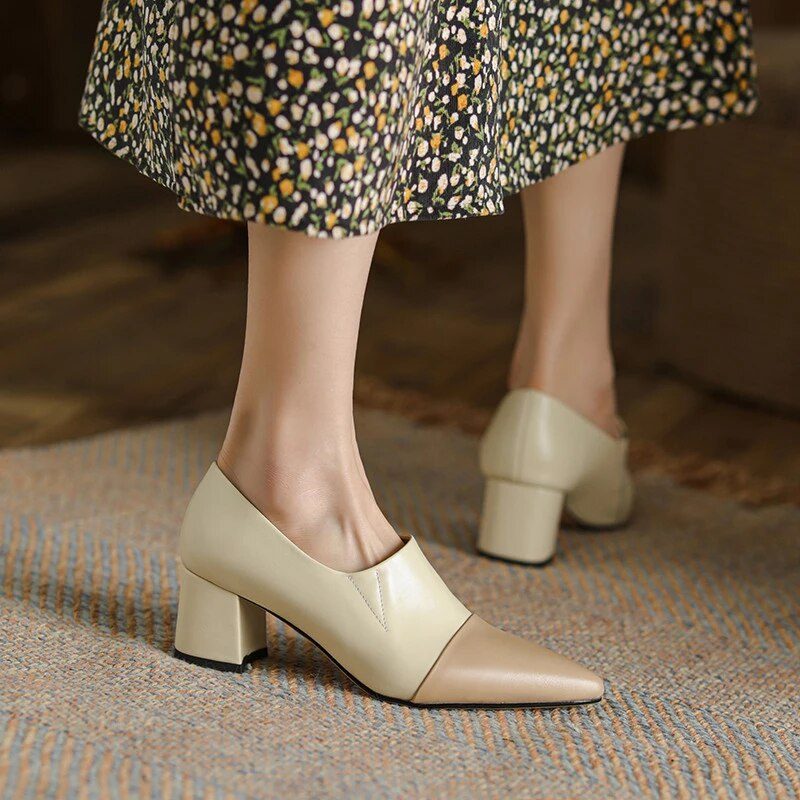 Romelia Dame Pumps Sko - Beige