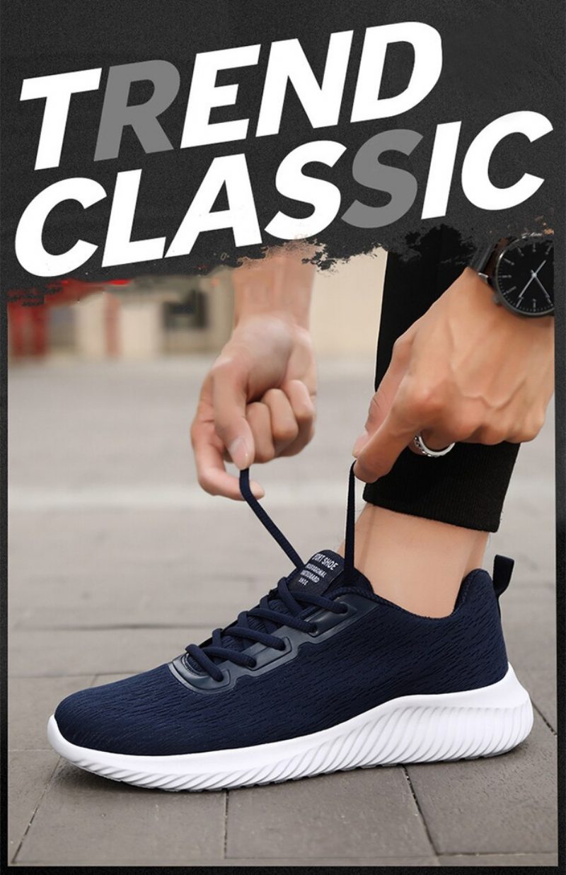 Romelu Lette Sneakers Til Mænd - Blå