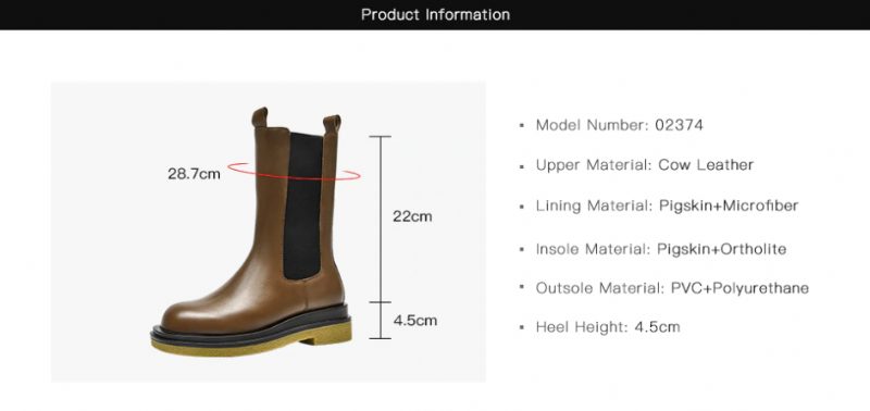 Romery Damestøvler Mid Calf - Sort