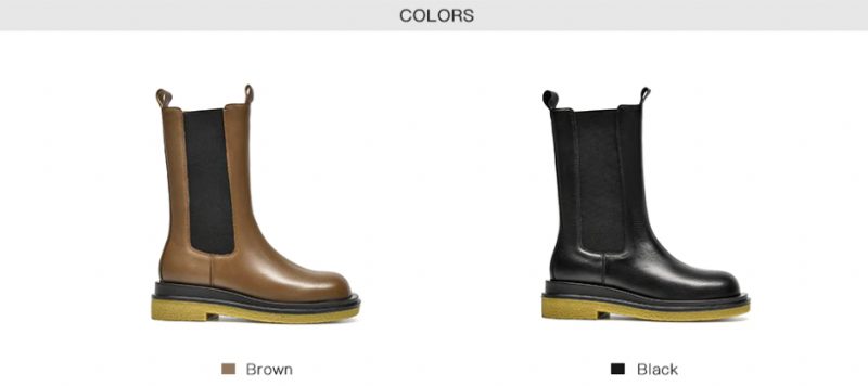 Romery Damestøvler Mid Calf - Sort