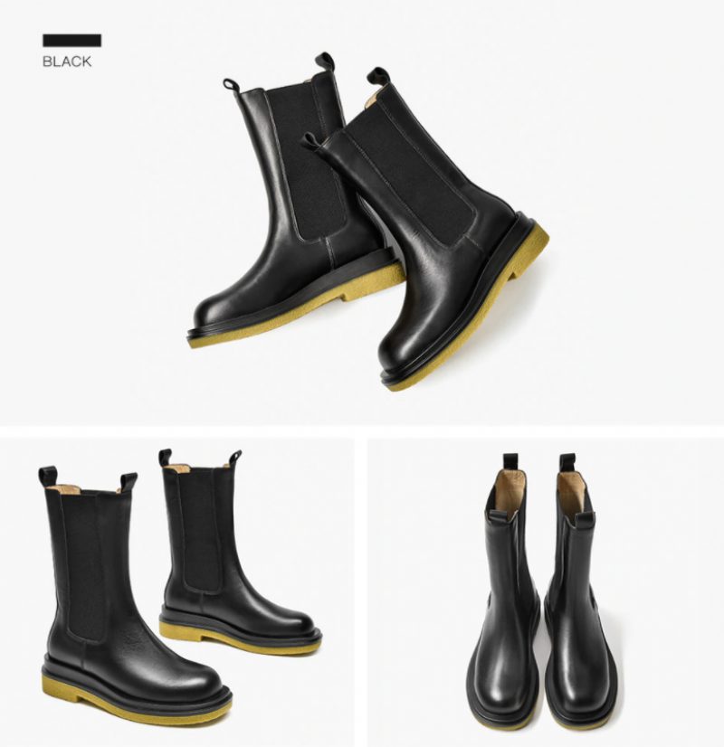 Romery Damestøvler Mid Calf - Sort