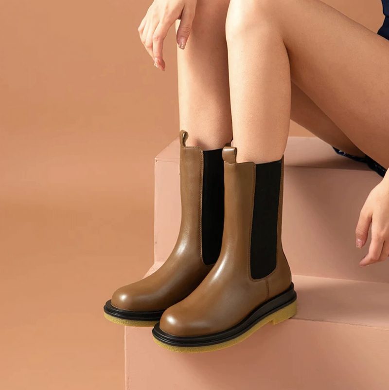 Romery Damestøvler Mid Calf - Sort