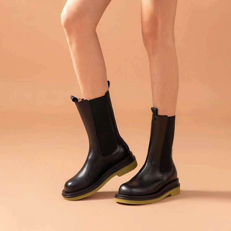 Romery Damestøvler Mid Calf - Sort