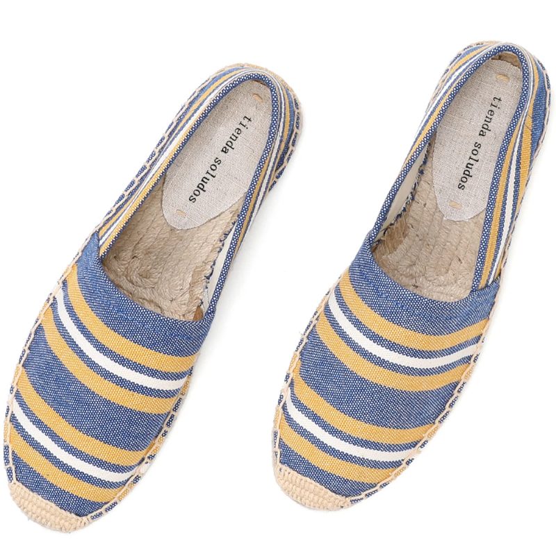 Romina Casual Flade Espadriller Til Kvinder - Gul