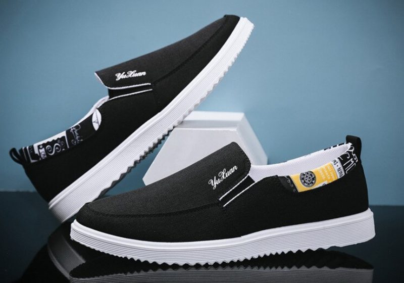 Ronaldo Slip-on Sneakers Til Mænd - Grå