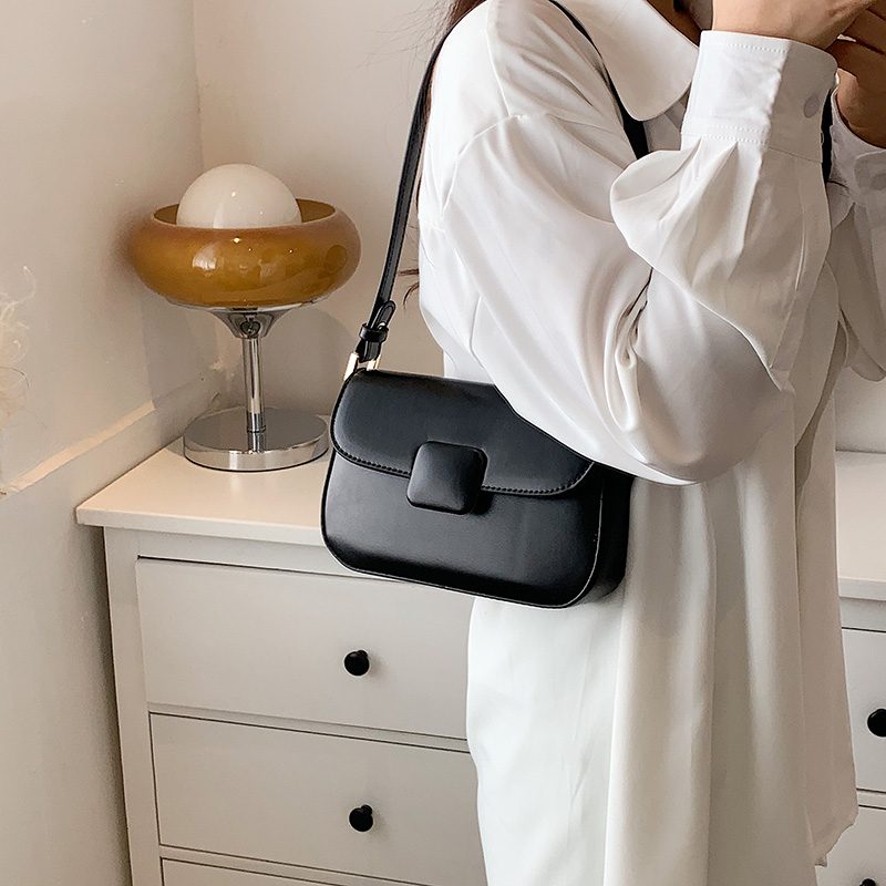 Rosales Crossbody Skulderhåndtaske I Læder Til Kvinder - Sort