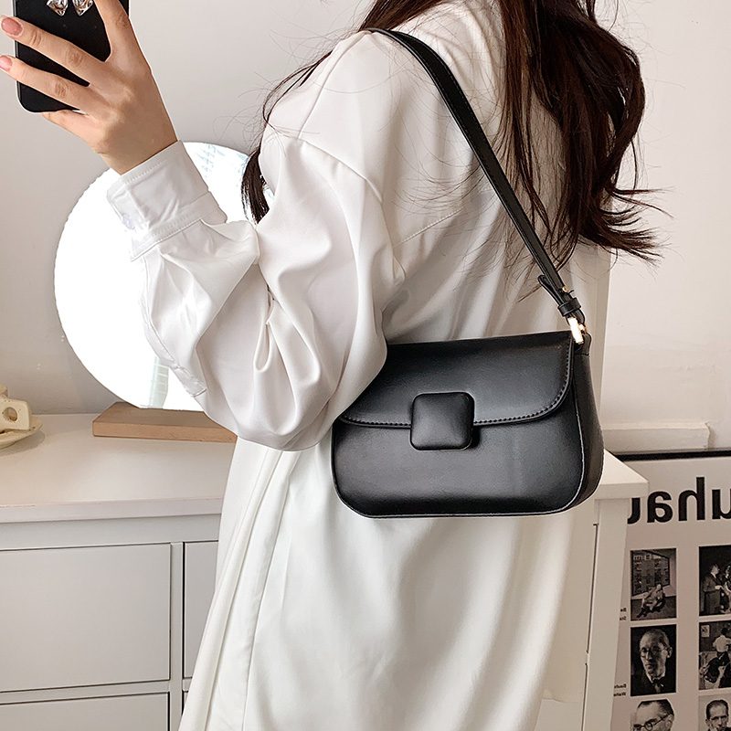 Rosales Crossbody Skulderhåndtaske I Læder Til Kvinder - Sort