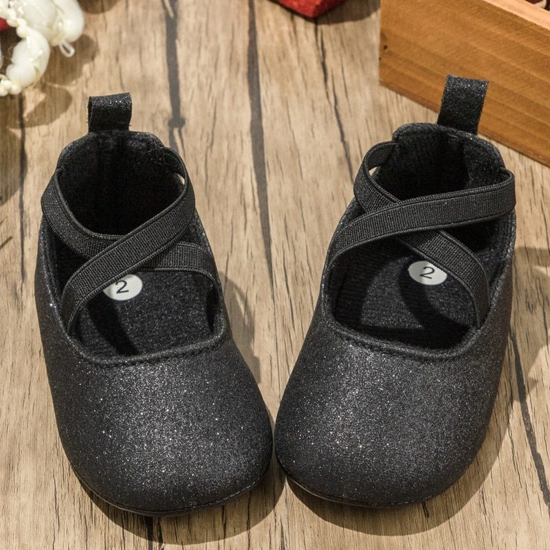Rosalia Baby Piges Flade Sko - Guld