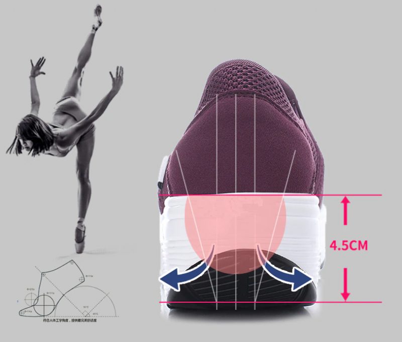 Rosaura Slip-on Walking Sorte Sko Til Kvinder - Sort