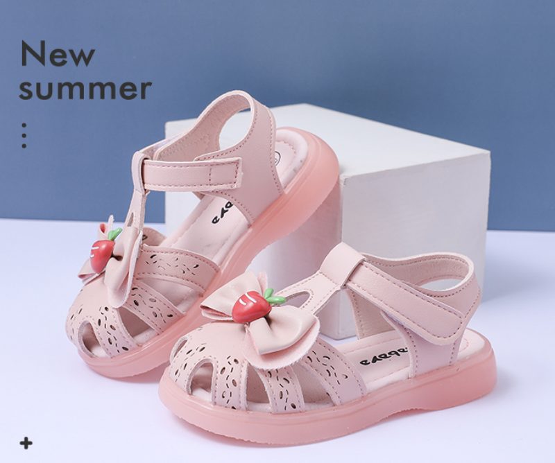 Rosita Små Piges Afslappede Sandal - Pink