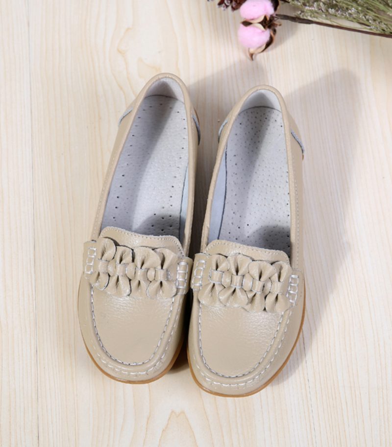 Rosmira Dame Loafer Sko - Beige