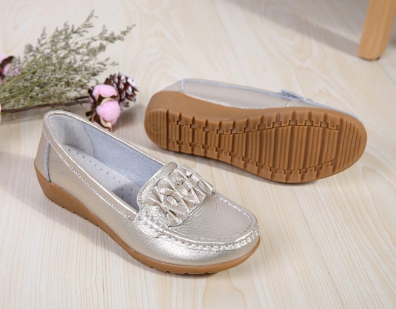 Rosmira Dame Loafer Sko - Beige