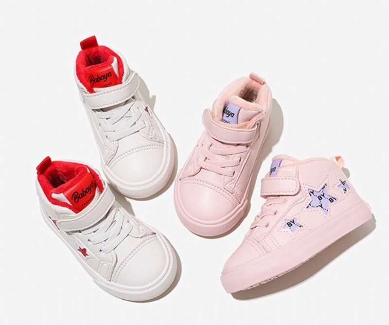 Rotzank Unisex High Top Sneaker Til Børn - Hvid