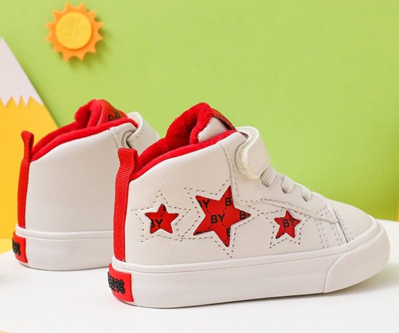 Rotzank Unisex High Top Sneaker Til Børn - Hvid