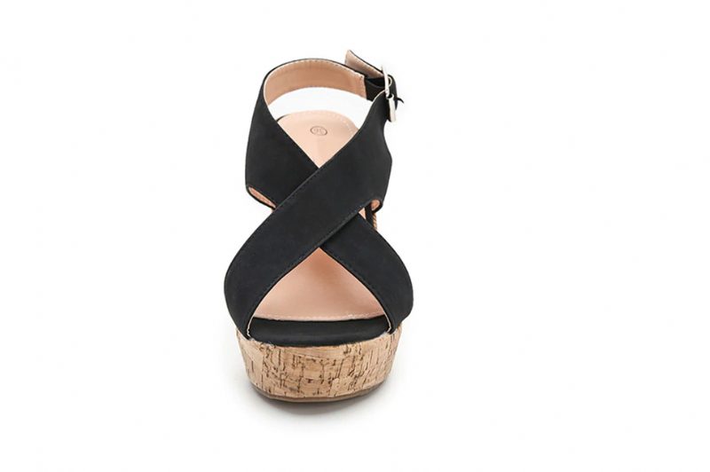 Rousey Wedges - Brun