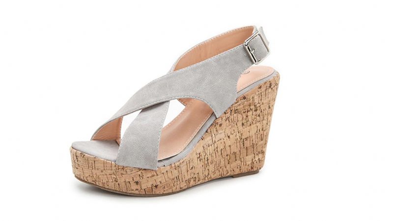 Rousey Wedges - Brun