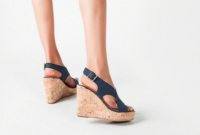 Rousey Wedges - Brun