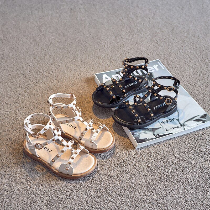 Rubi Piger Gladiator Sandal - Hvid