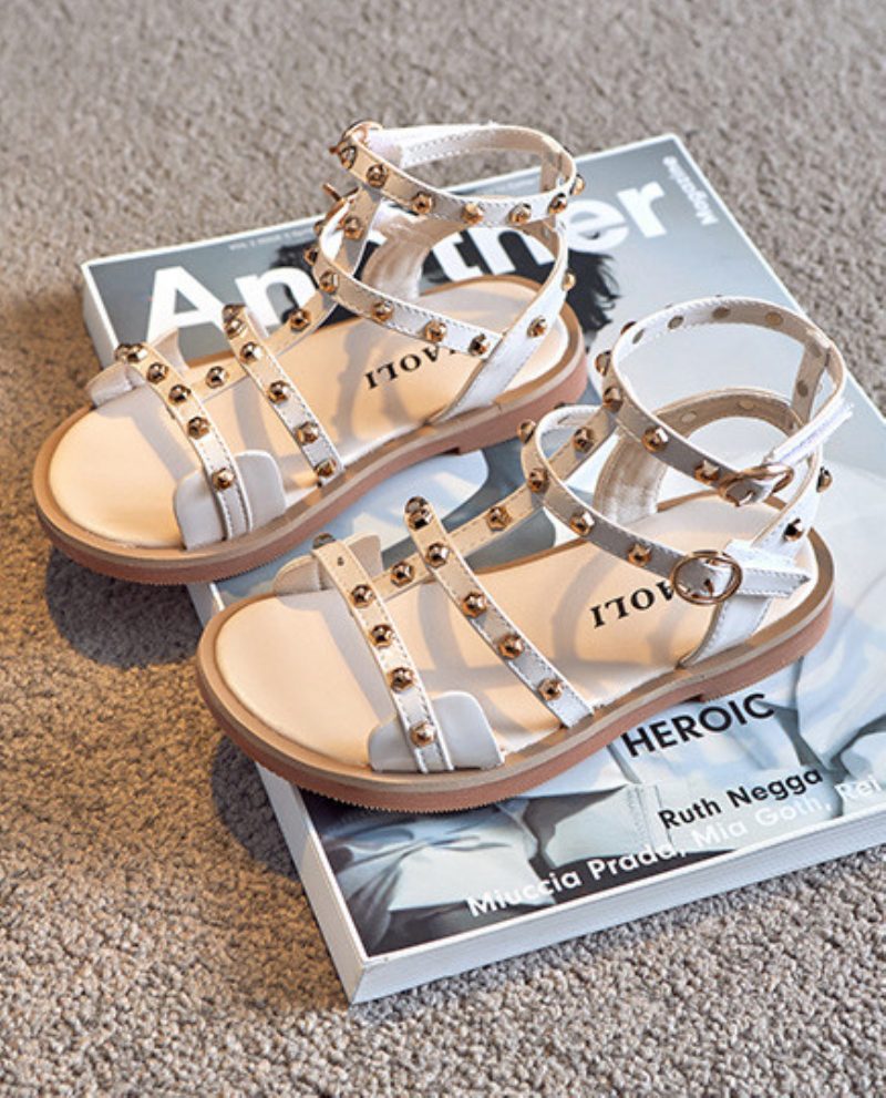 Rubi Piger Gladiator Sandal - Hvid