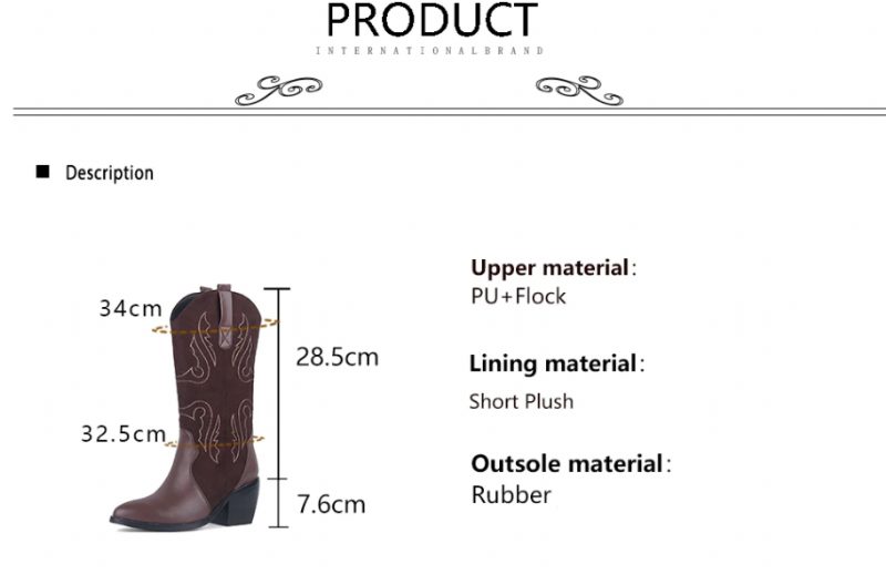 Rubio Støvler Mid Calf - Brun