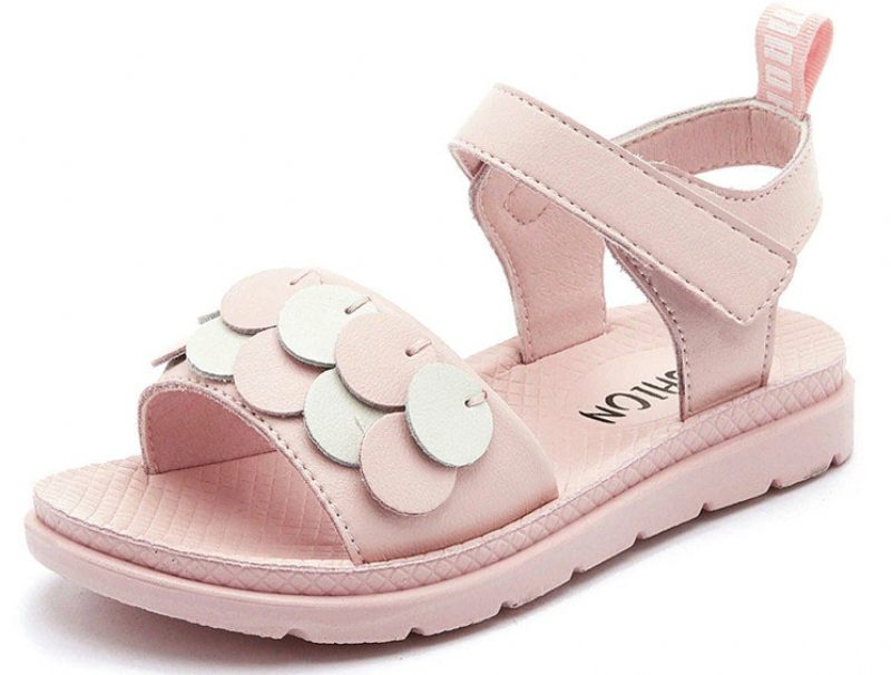 Ruby Pigekjole Sandal - Pink