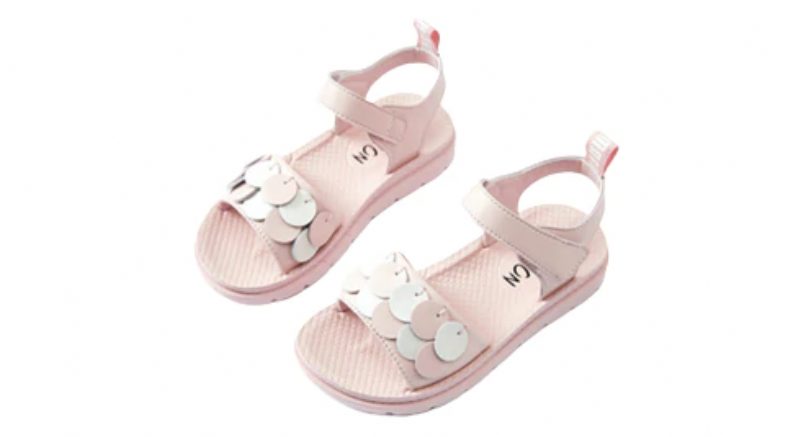 Ruby Pigekjole Sandal - Pink