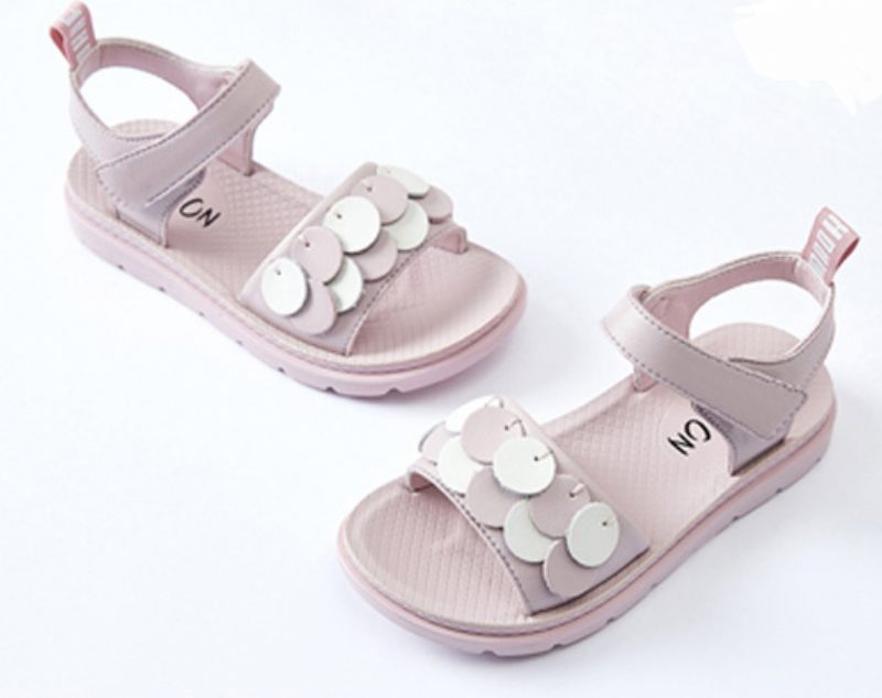 Ruby Pigekjole Sandal - Pink