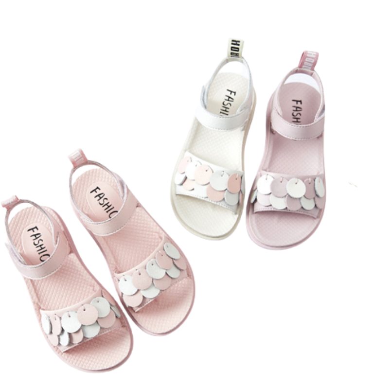 Ruby Pigekjole Sandal - Pink