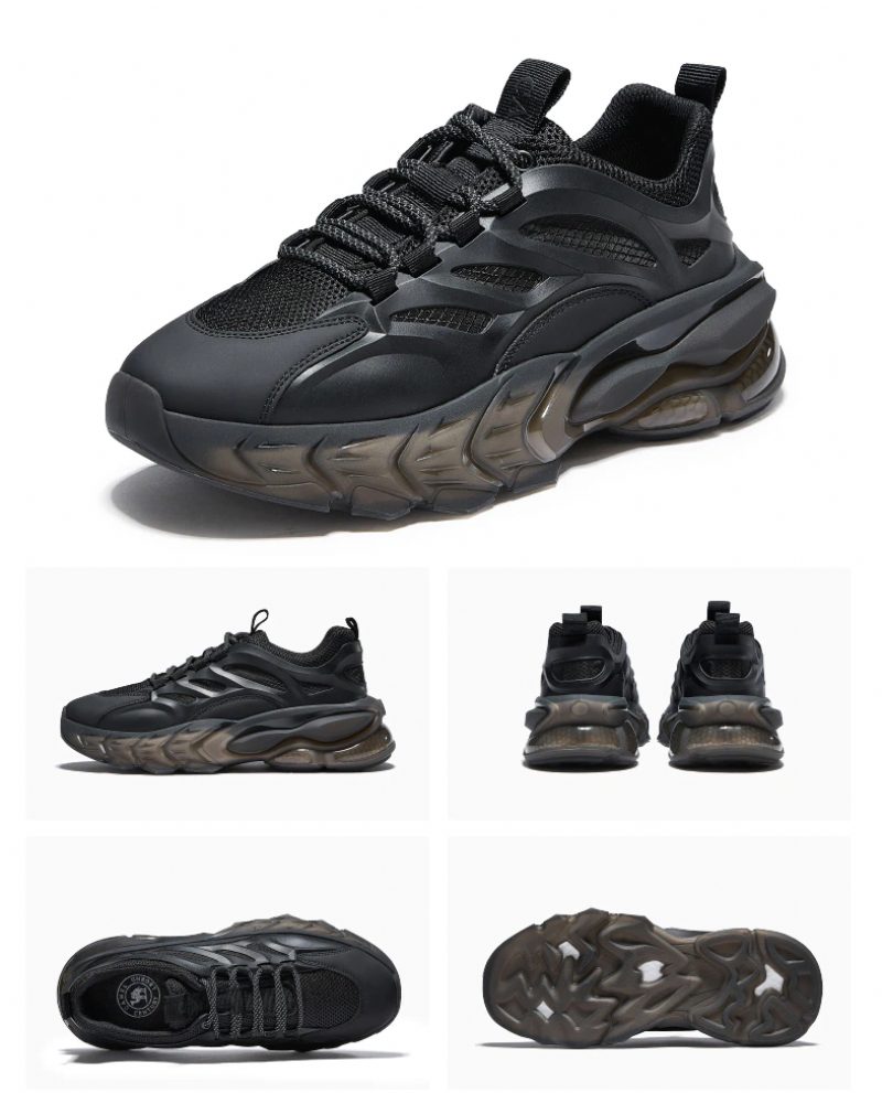 Rufo Sneakers Til Mænd På Platform - Sort