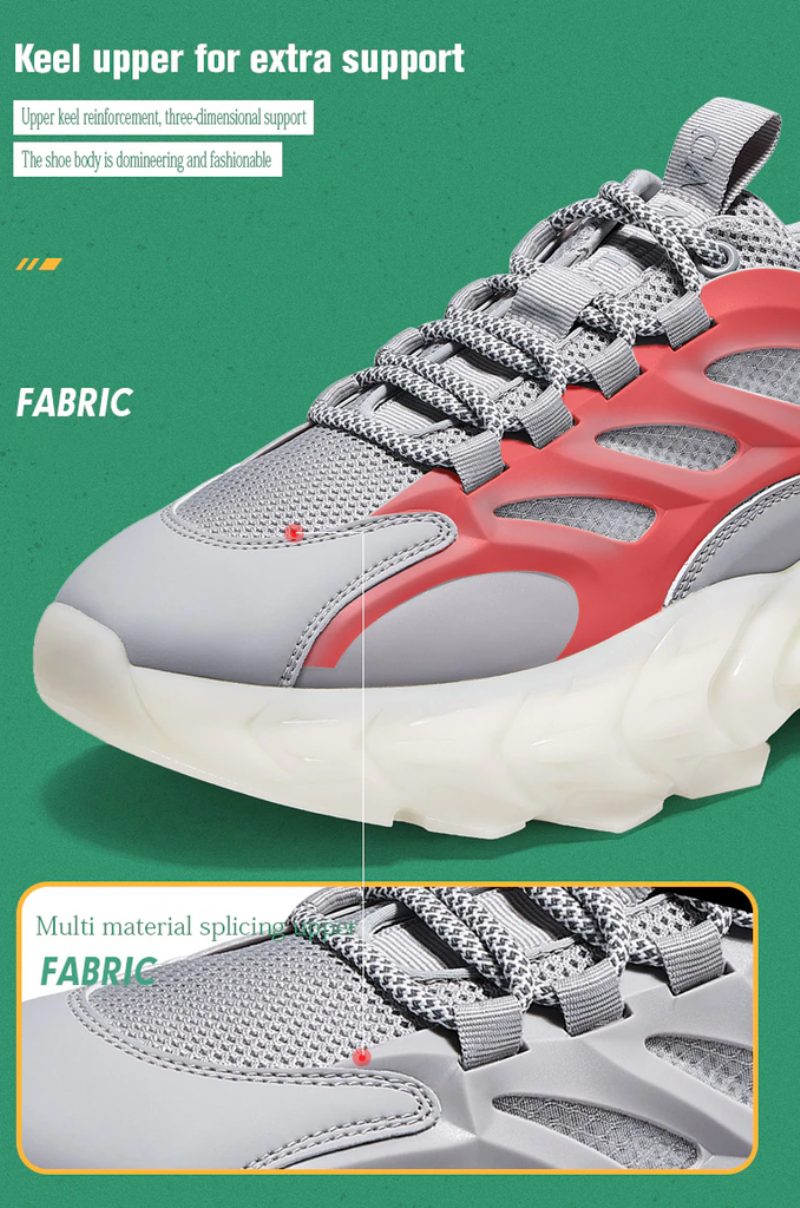 Rufo Sneakers Til Mænd På Platform - Sort