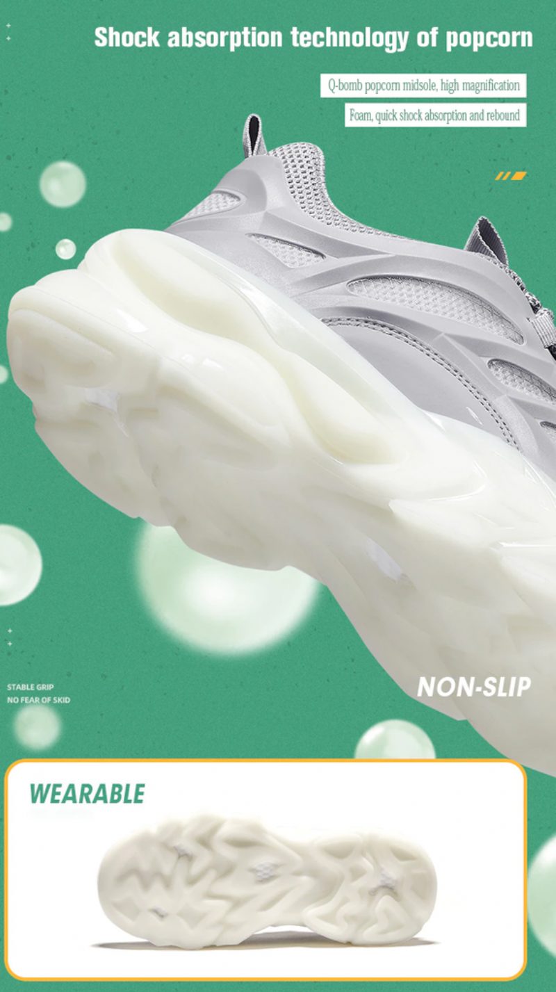 Rufo Sneakers Til Mænd På Platform - Sort