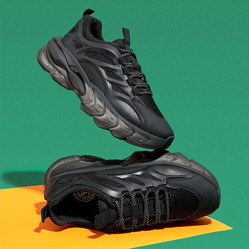 Rufo Sneakers Til Mænd På Platform - Sort