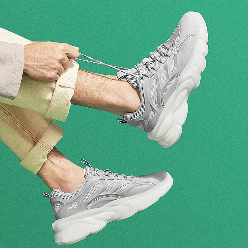 Rufo Sneakers Til Mænd På Platform - Sort