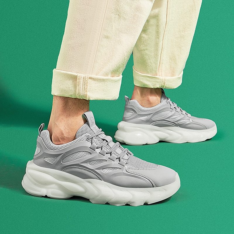 Rufo Sneakers Til Mænd På Platform - Sort