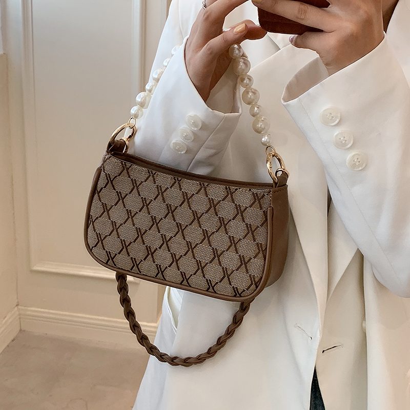 Rumy Crossbody-håndtaske I Læder Til Kvinder - Brun