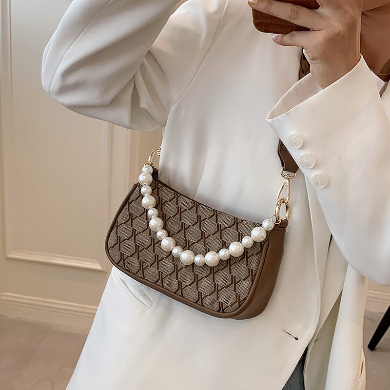 Rumy Crossbody-håndtaske I Læder Til Kvinder - Brun