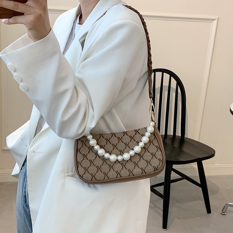 Rumy Crossbody-håndtaske I Læder Til Kvinder - Brun