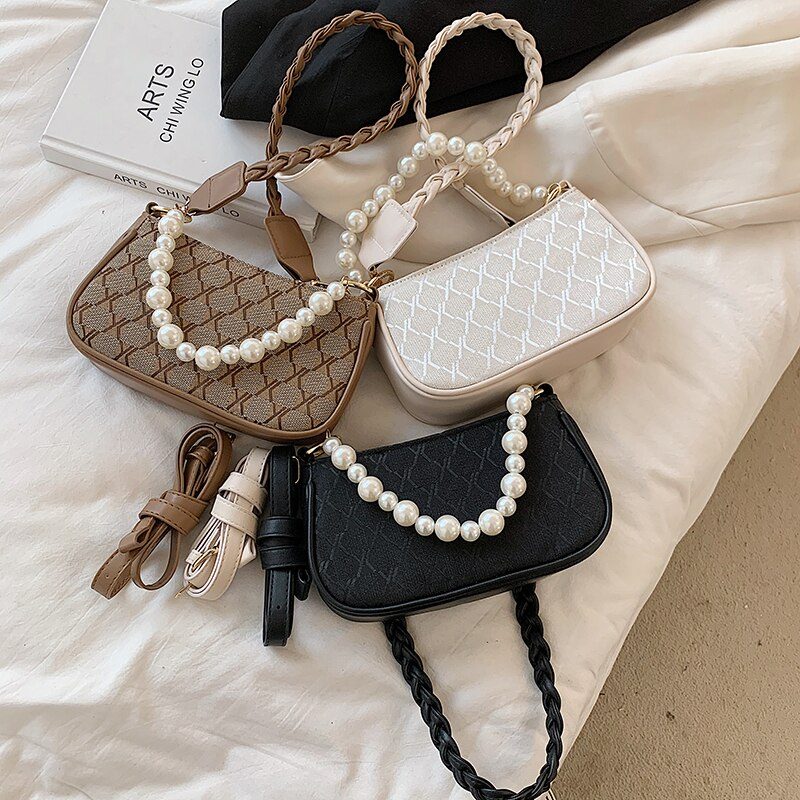 Rumy Crossbody-håndtaske I Læder Til Kvinder - Brun