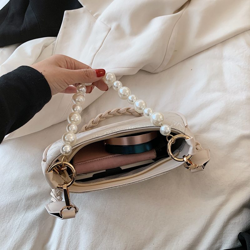 Rumy Crossbody-håndtaske I Læder Til Kvinder - Brun