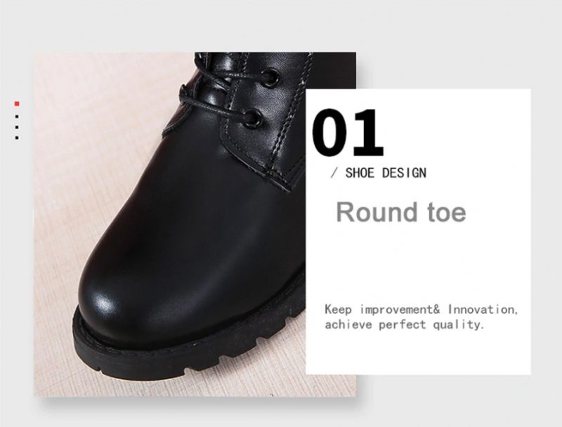Safiro Boots Knælængde - Sort