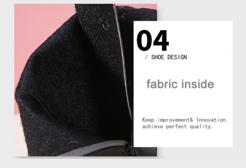 Safiro Boots Knælængde - Sort
