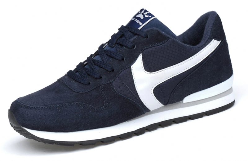 Sagde Mænds Afslappede Sneakers - Marineblå