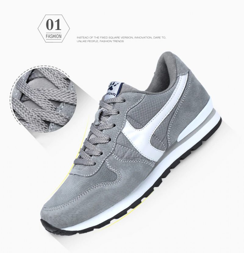 Sagde Mænds Afslappede Sneakers - Marineblå
