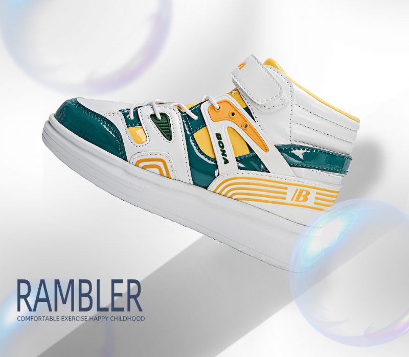 Salibi High Top Sneaker Til Drenge - Rød