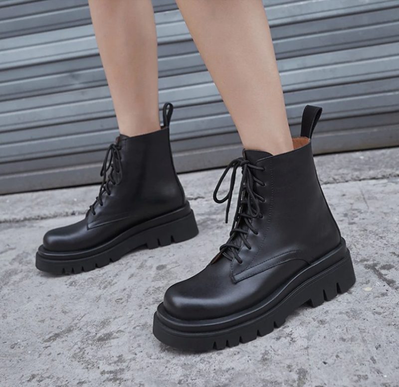 Sally Boots Ankelhøjde - Sort uden pels