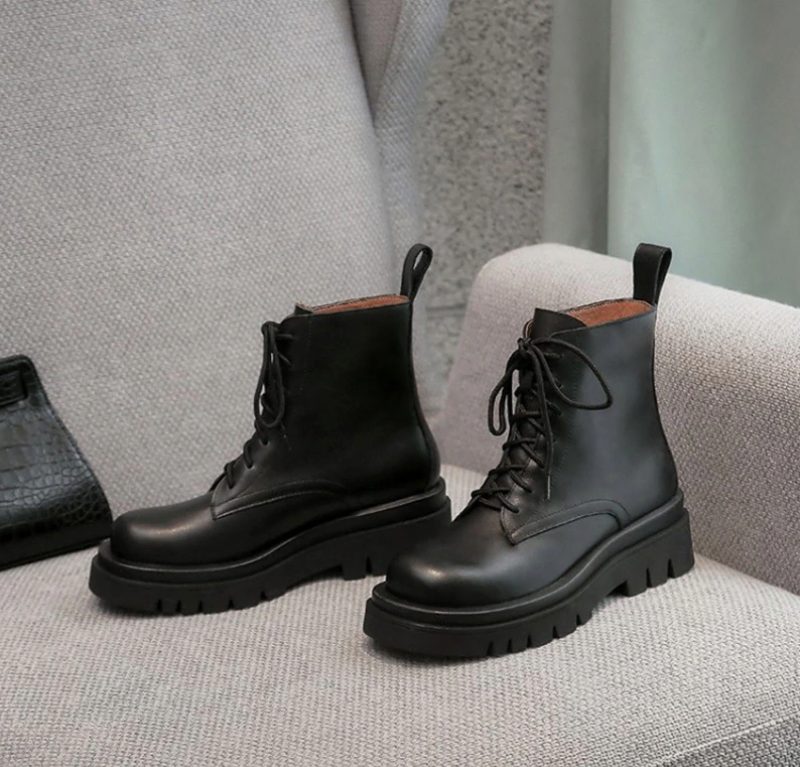 Sally Boots Ankelhøjde - Sort uden pels