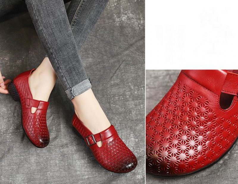 Salma Slip-on Flade Sko Til Kvinder - Sort