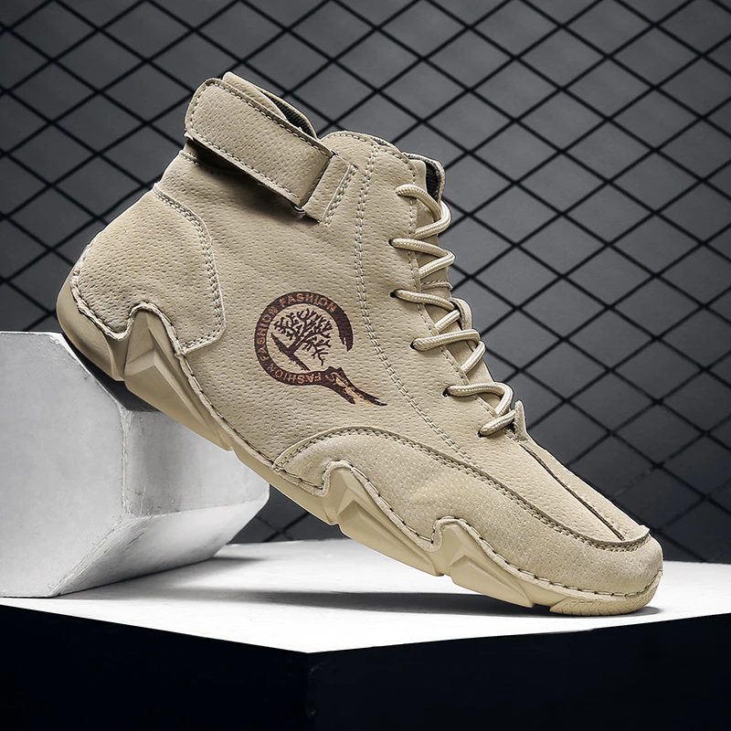 Salvio Klassiske Sneaker Til Mænd - Grå