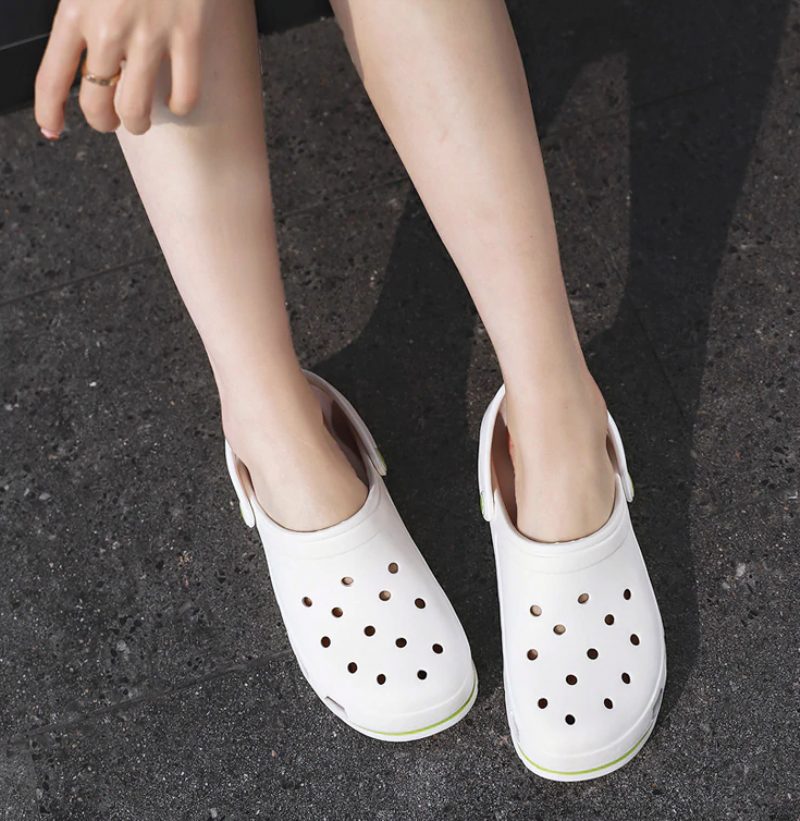 Sand Slip-on Til Kvinder - Sort