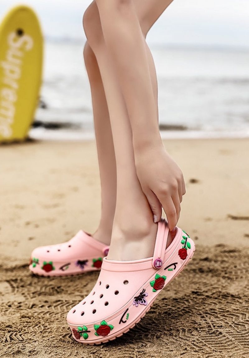 Sand Slip-on Til Kvinder - Sort